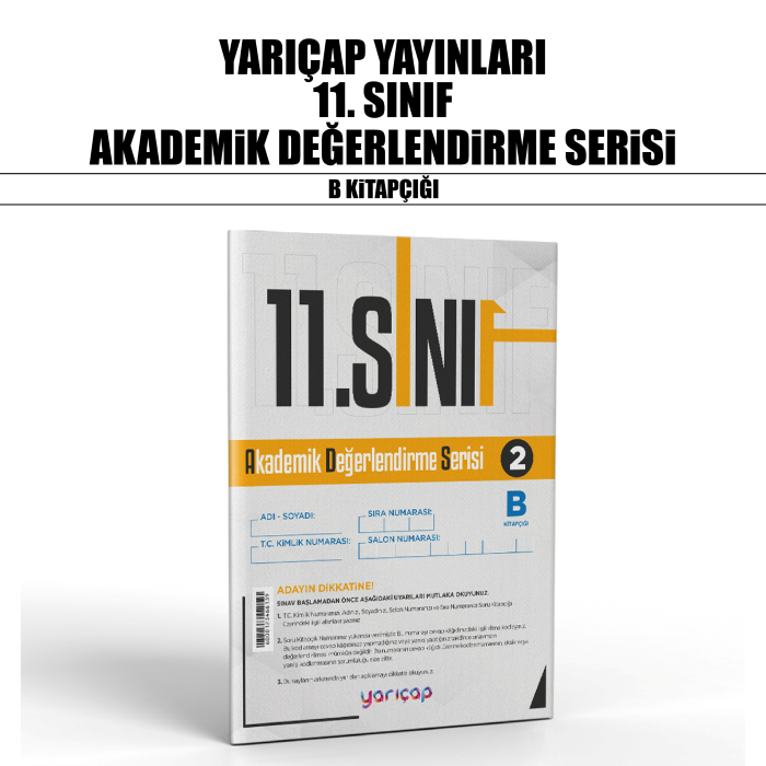 YARIÇAP 11.SINIF AKADEMİK DĞRL SERİSİ 2-B - 25-26